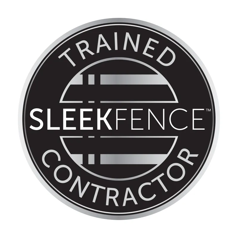 SLEEKFENCE trained contractor badge