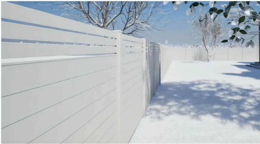 SLEEKFENCE design example from the current website